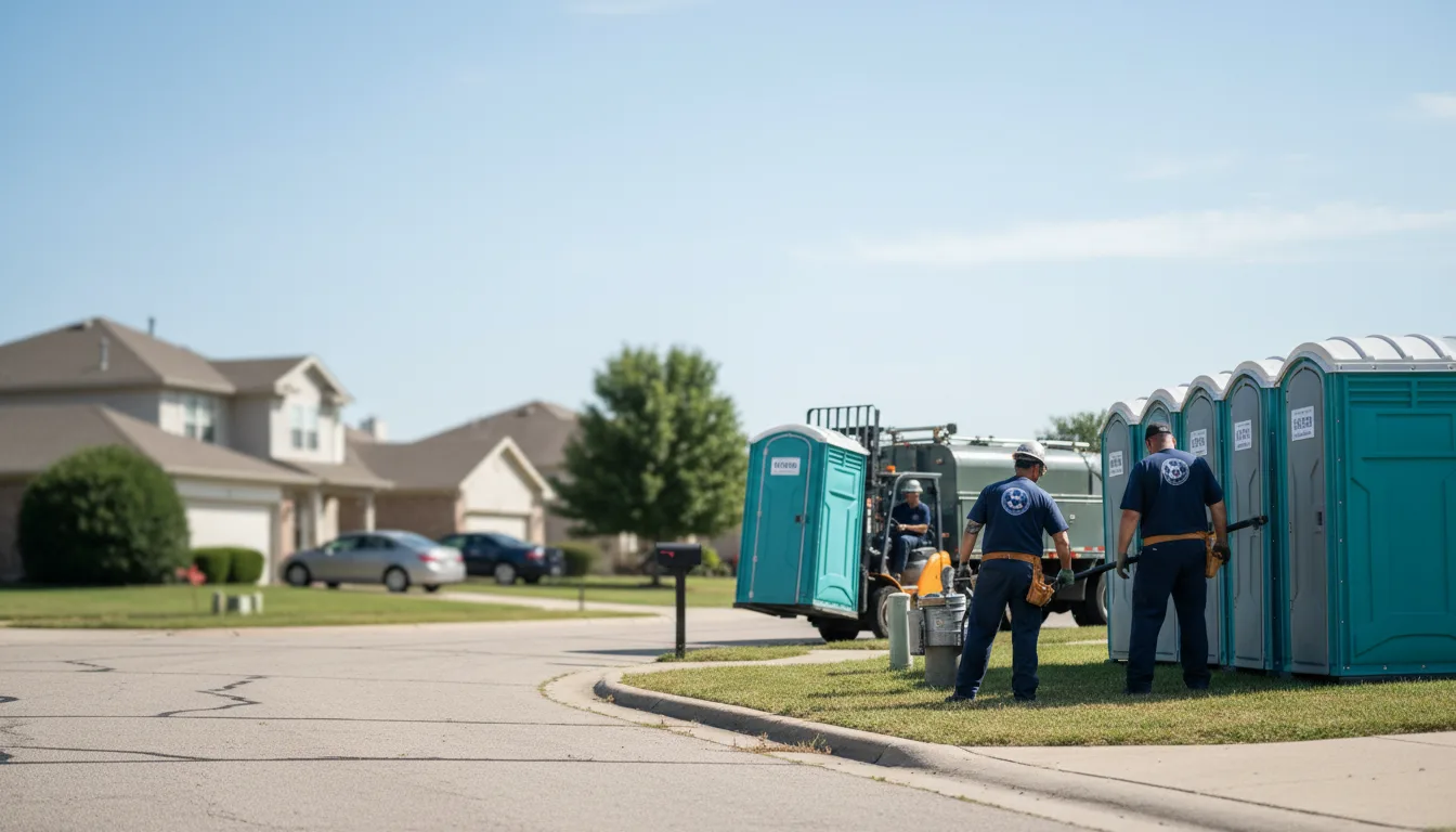 Porta Potty Rental in Highland Village, TX near me